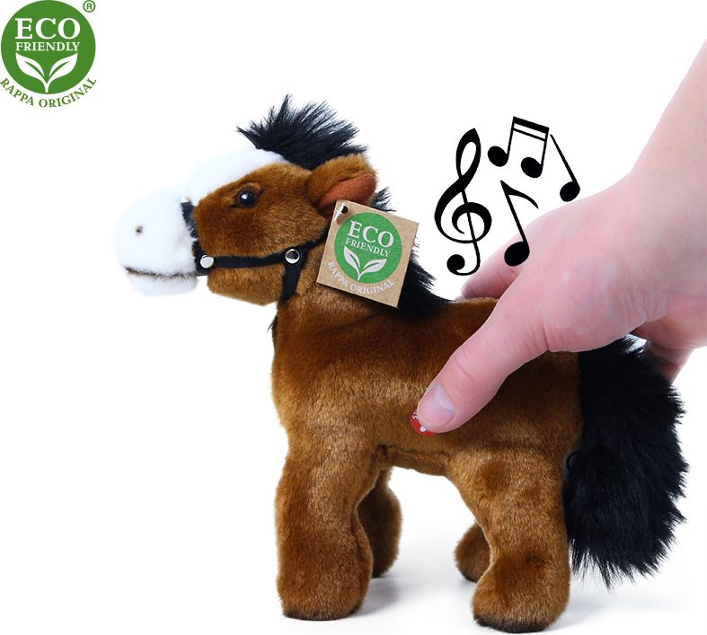 RAPPA Plyšový kůň 20 cm ECO-FRIENDLY - obrázek 1