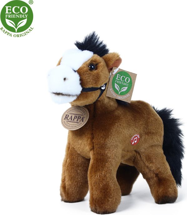 RAPPA Plyšový kůň 20 cm ECO-FRIENDLY - obrázek 3