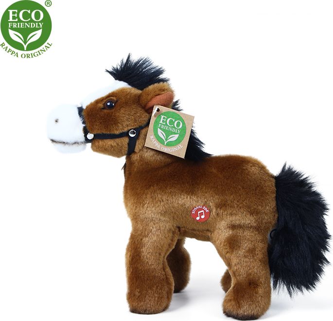 RAPPA Plyšový kůň 20 cm ECO-FRIENDLY - obrázek 4