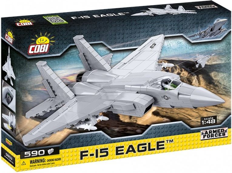 COBI Stavebnice Armed Forces F-15 Eagle, 1:48, 590 k - obrázek 2