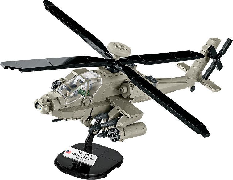 COBI Stavebnice Armed Forces AH-64 Apache, 1:48, 510 k - obrázek 3