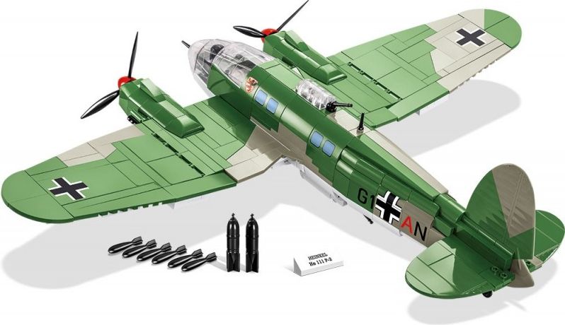 COBI Stavebnice II WW Heinkel He 111 P-2 675 k 2 f - obrázek 4