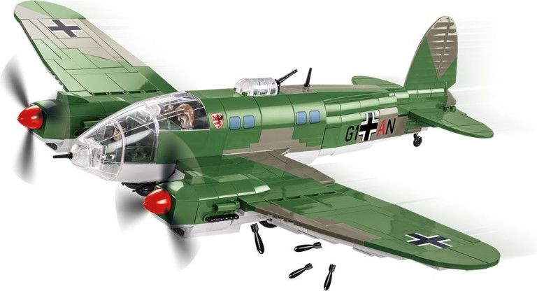 COBI Stavebnice II WW Heinkel He 111 P-2 675 k 2 f - obrázek 5