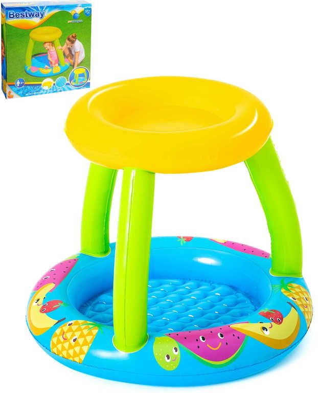 BESTWAY Baby bazének nafukovací kulatý se stříškou 94cm 52331 - obrázek 1