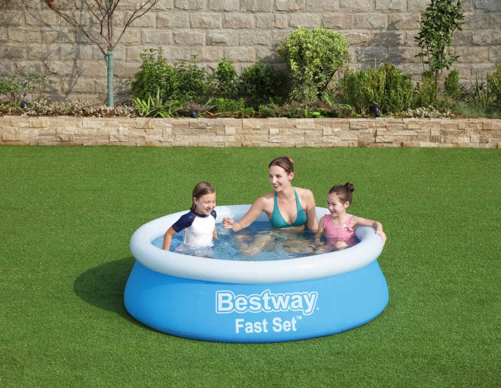 BESTWAY Bazén Fast Set samostavěcí kruhový 183x51cm rodinný 57392 - obrázek 2