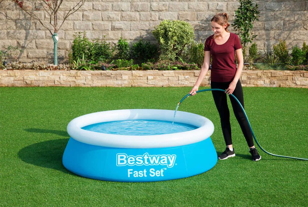 BESTWAY Bazén Fast Set samostavěcí kruhový 183x51cm rodinný 57392 - obrázek 3