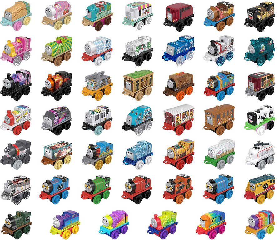 FISHER PRICE Mašinka Tomáš Minis vagónek mini různé druhy v sáčku - obrázek 7