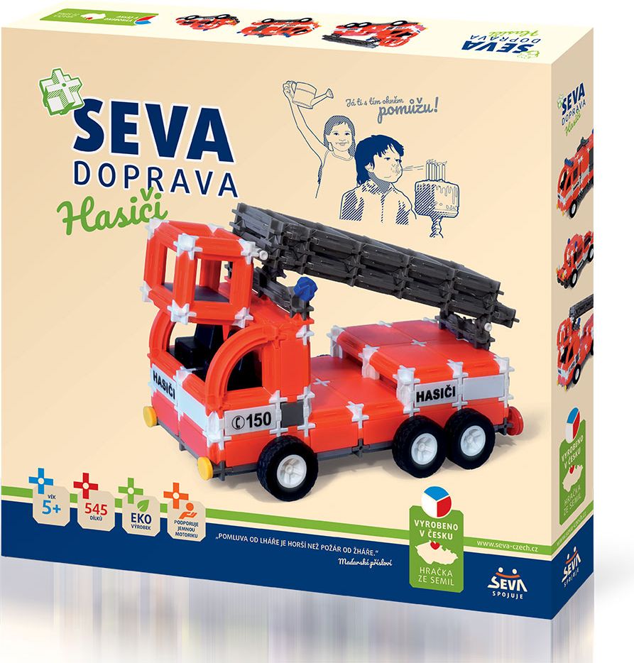 Beneš a Lát Stavebnice SEVA DOPRAVA – Hasiči - obrázek 2