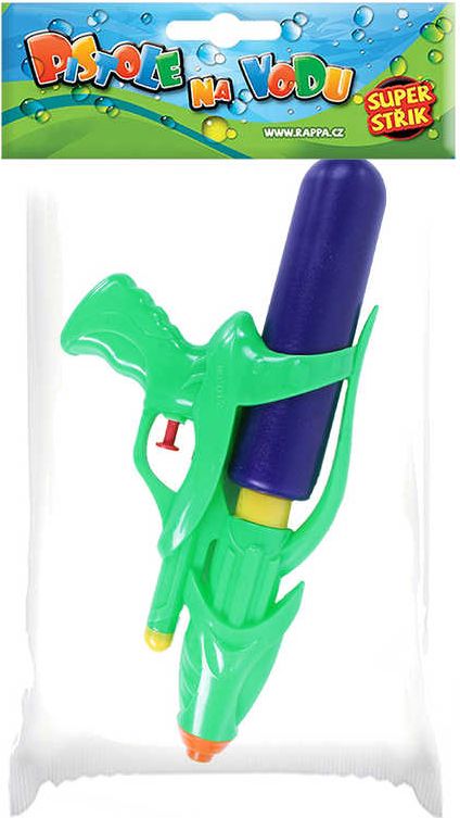 Dudlu Pistole vodní 27cm se zásobníkem na vodu 3 barvy plast v sáčku - obrázek 1