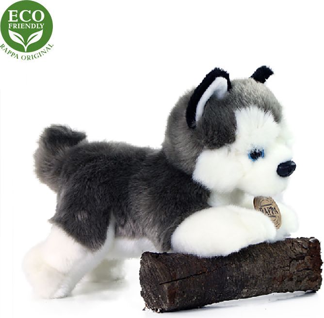 RAPPA Plyšový husky 20 cm ECO-FRIENDLY - obrázek 1