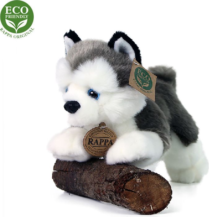 RAPPA Plyšový husky 20 cm ECO-FRIENDLY - obrázek 3
