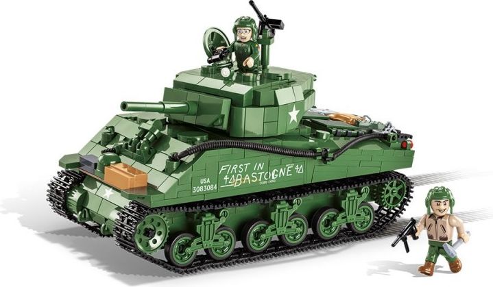 COBI Stavebnice II WW Sherman M4A3E2 Jumbo, 720 k, 2 f - obrázek 1