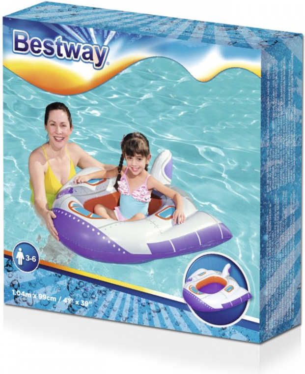 BESTWAY Člun nafukovací Cruisers 104x99cm plavidlo na vodu 2 druhy 34106 - obrázek 3