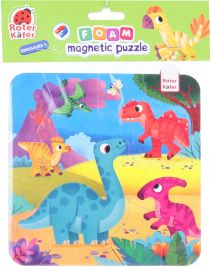 Dudlu Pěnové magnetické puzzle - dinosauři - obrázek 1