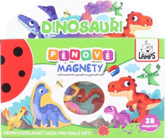 Dudlu Pěnové magnety Dinosauři - obrázek 1