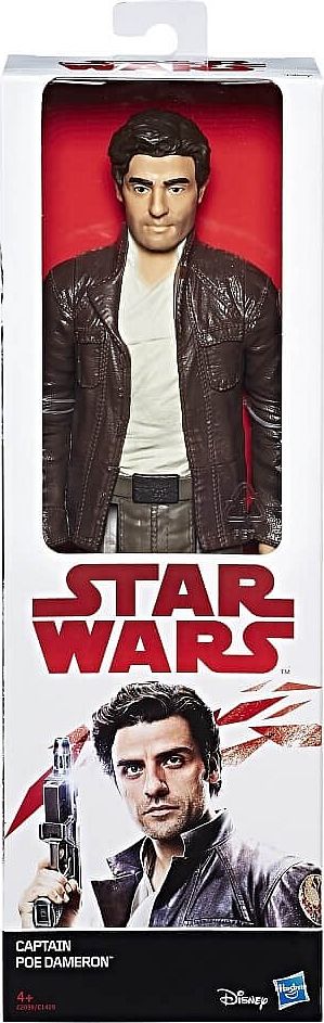 Dudlu Star Wars E8 Figurka hrdiny 30cm - Captain Poe Dameron - obrázek 1