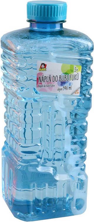 Dudlu Náplň náhradní do bublifuku 1 litr 4 barvy v plastové láhvi - obrázek 1