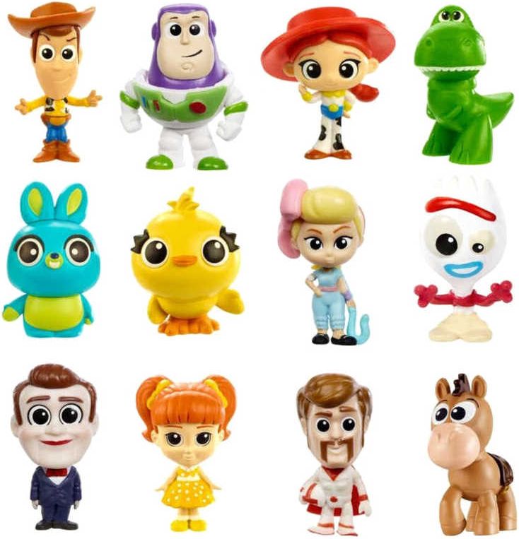 Dudlu MATTEL Mini figurka Pixar Minis různé druhy v sáčku s překvapením - obrázek 2
