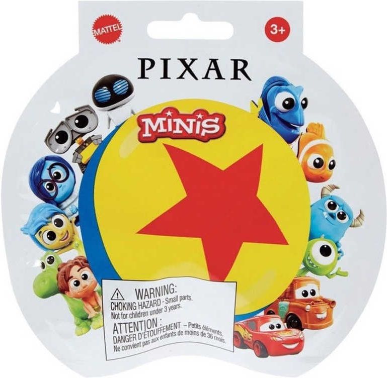 Dudlu MATTEL Mini figurka Pixar Minis různé druhy v sáčku s překvapením - obrázek 4