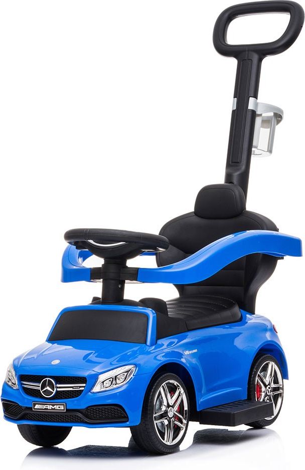 Odrážedlo s vodící tyčí Mercedes Benz AMG C63 Coupe Baby Mix Varianta: modrá - obrázek 1