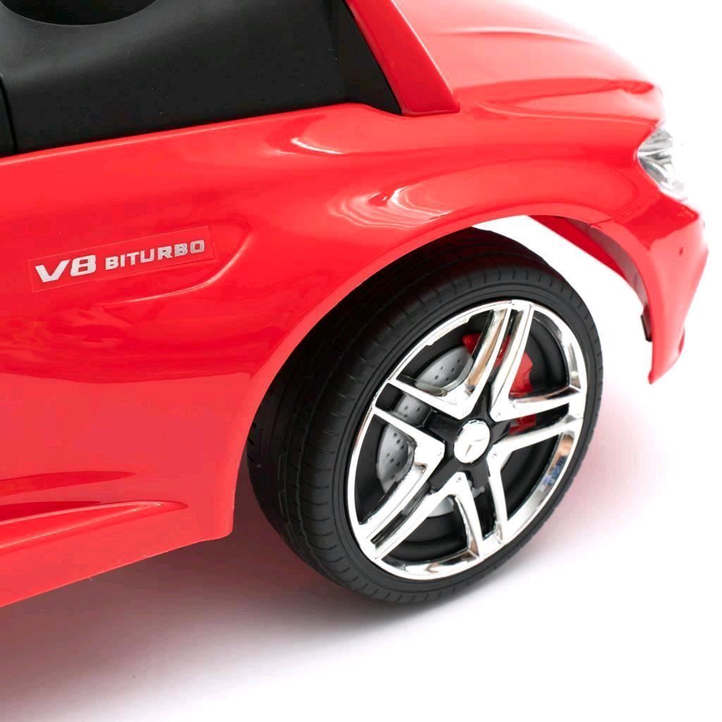 Odrážedlo s vodící tyčí Mercedes Benz AMG C63 Coupe Baby Mix Varianta: modrá - obrázek 17