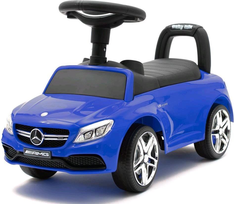 Odrážedlo s vodící tyčí Mercedes Benz AMG C63 Coupe Baby Mix Varianta: modrá - obrázek 58