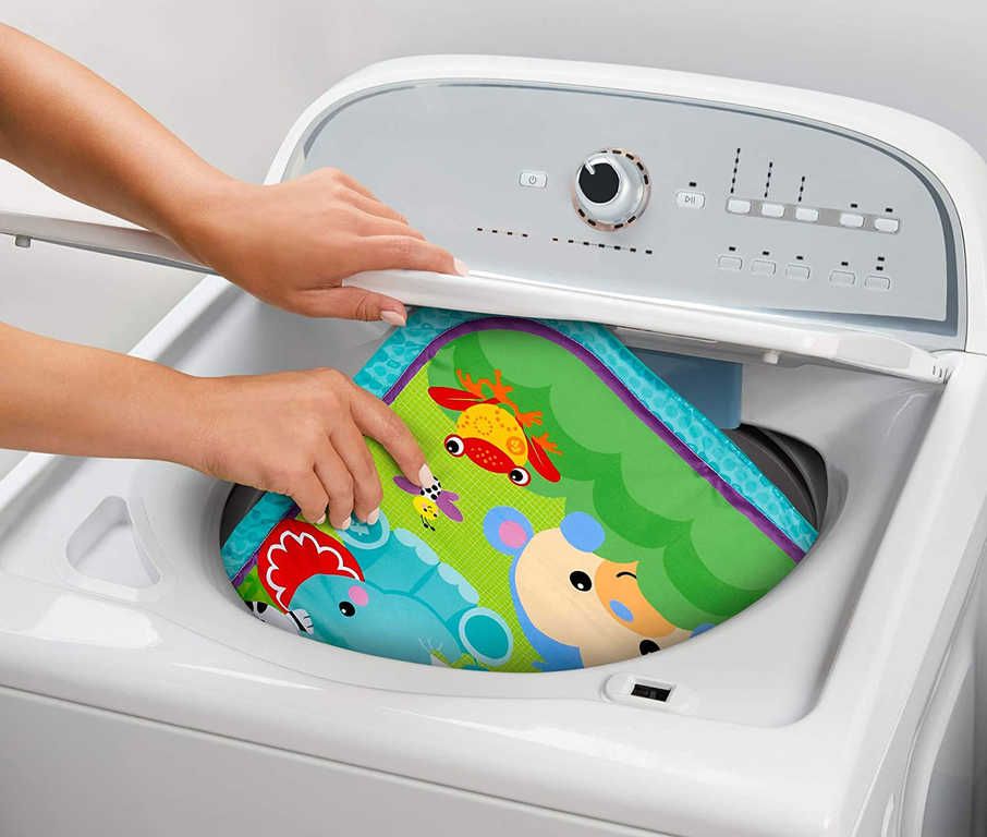 FISHER PRICE Baby dečka hrací Rainforest na baterie Zvuk pro miminko 3v1 - obrázek 3
