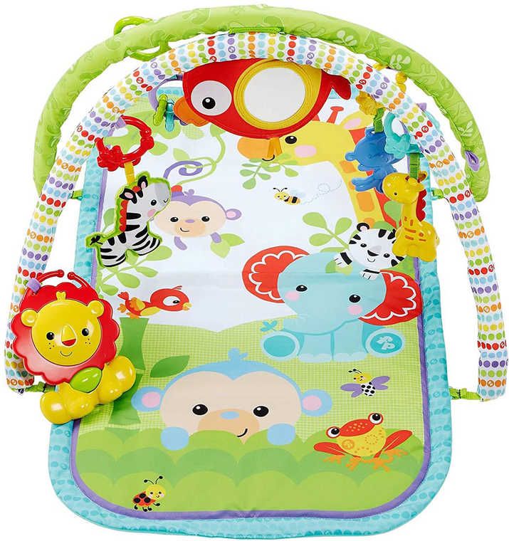 FISHER PRICE Baby dečka hrací Rainforest na baterie Zvuk pro miminko 3v1 - obrázek 6