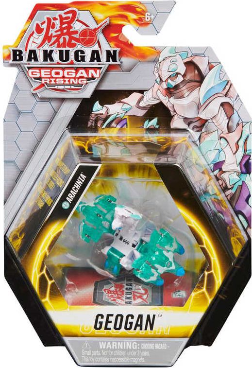 Dudlu Bakugan Geogan S3 základní balení set se 2 Baku žetony a kartou různé druhy - obrázek 4