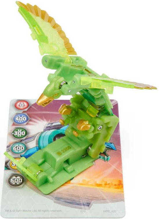 Dudlu Bakugan Geogan S3 základní balení set se 2 Baku žetony a kartou různé druhy - obrázek 6