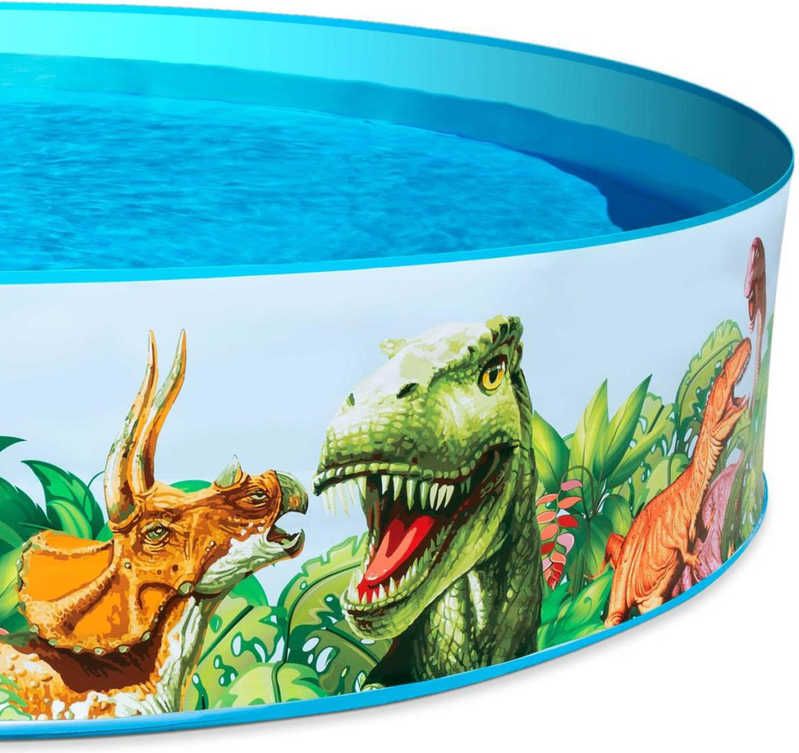 BESTWAY Bazén dětský samostojný kulatý 183x38cm dinosauři 55022 - obrázek 1
