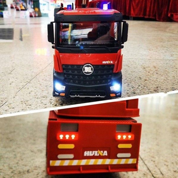 RCobchod Mercedes-Benz Arocs HASIČI 1:14 s žebříkem a stříkačkou, proporcionální,LED, zvuky,RTR - obrázek 8