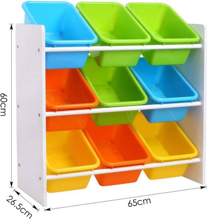 ORGANIZÉR NA HRAČKY MULTICOLOR - obrázek 1