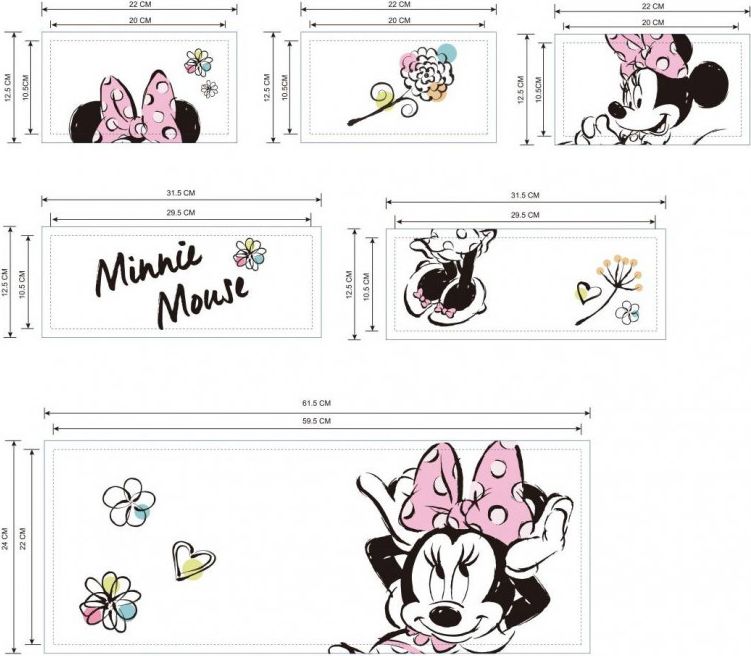 ORGANIZÉR NA HRAČKY MINNIE MOUSE - obrázek 3