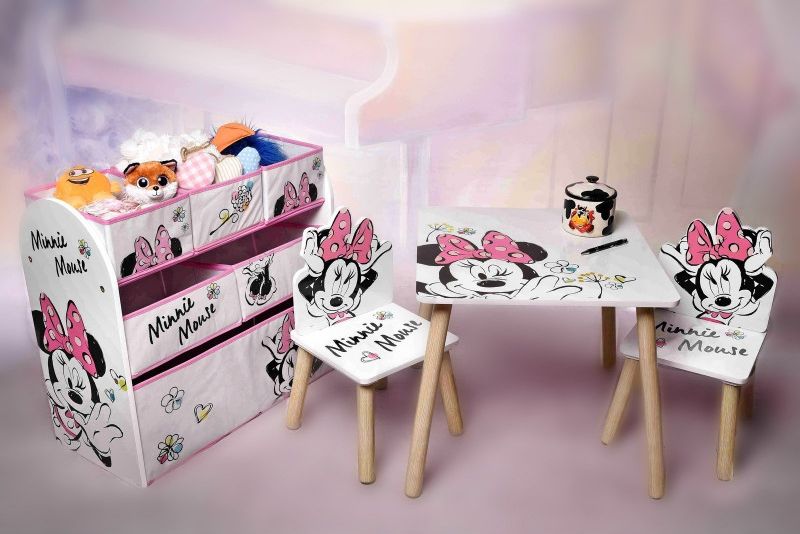 DĚTSKÝ STŮL S ŽIDLEMI MINNIE MOUSE - obrázek 2