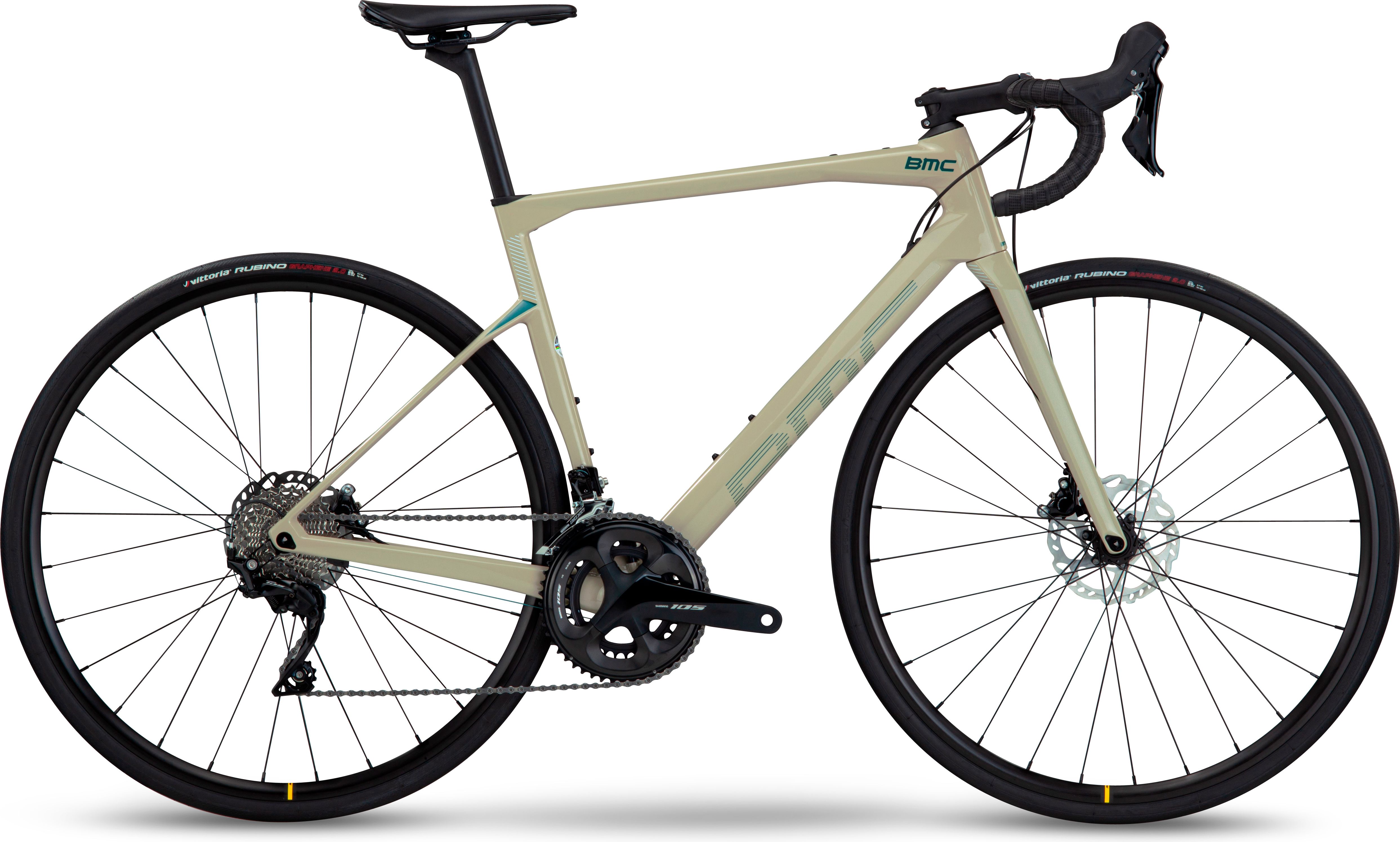 Bmc Roadmachine Six Metallic Sand/Dark Green 56 2022 - obrázek 1