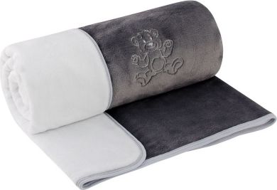 Esito Dětská deka dvojitá Magna | šedá - bílá 75 x 100 cm - obrázek 1