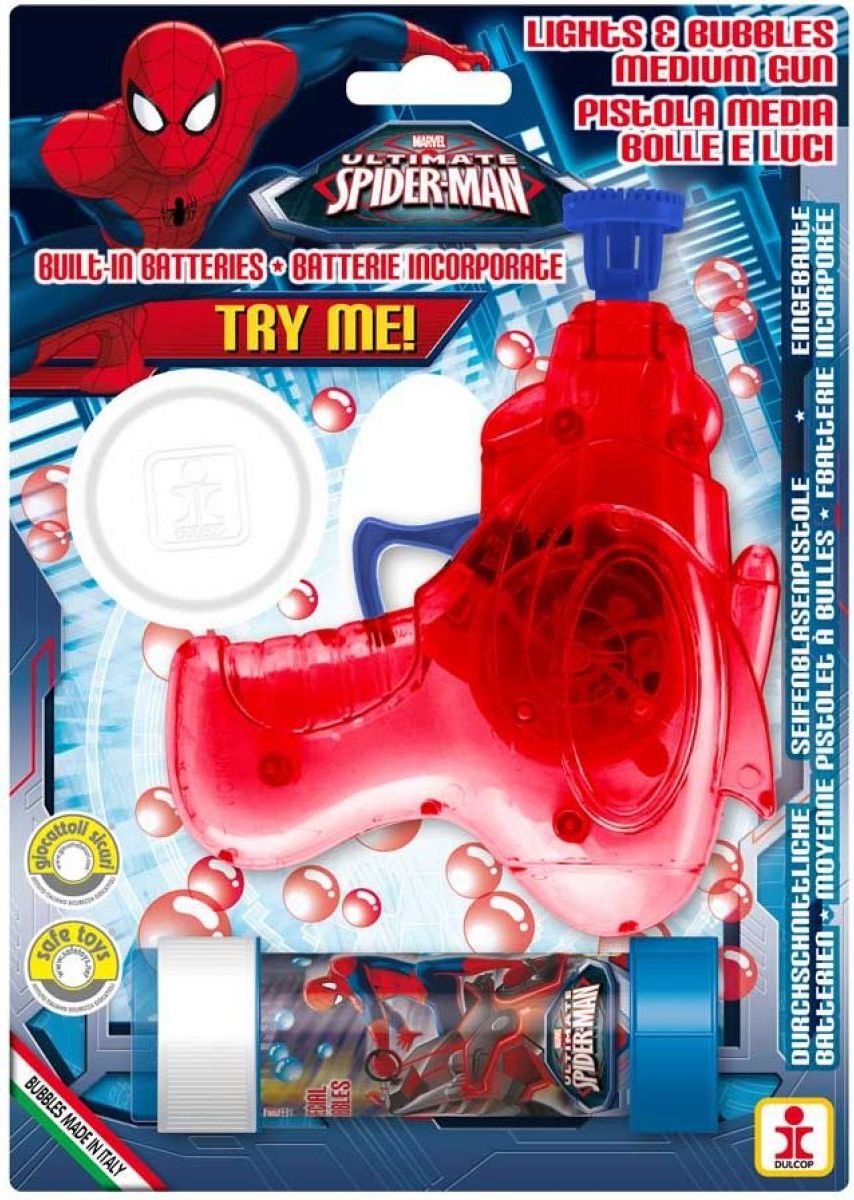 Dulcop Spiderman Pistole na výrobu bublin - obrázek 1