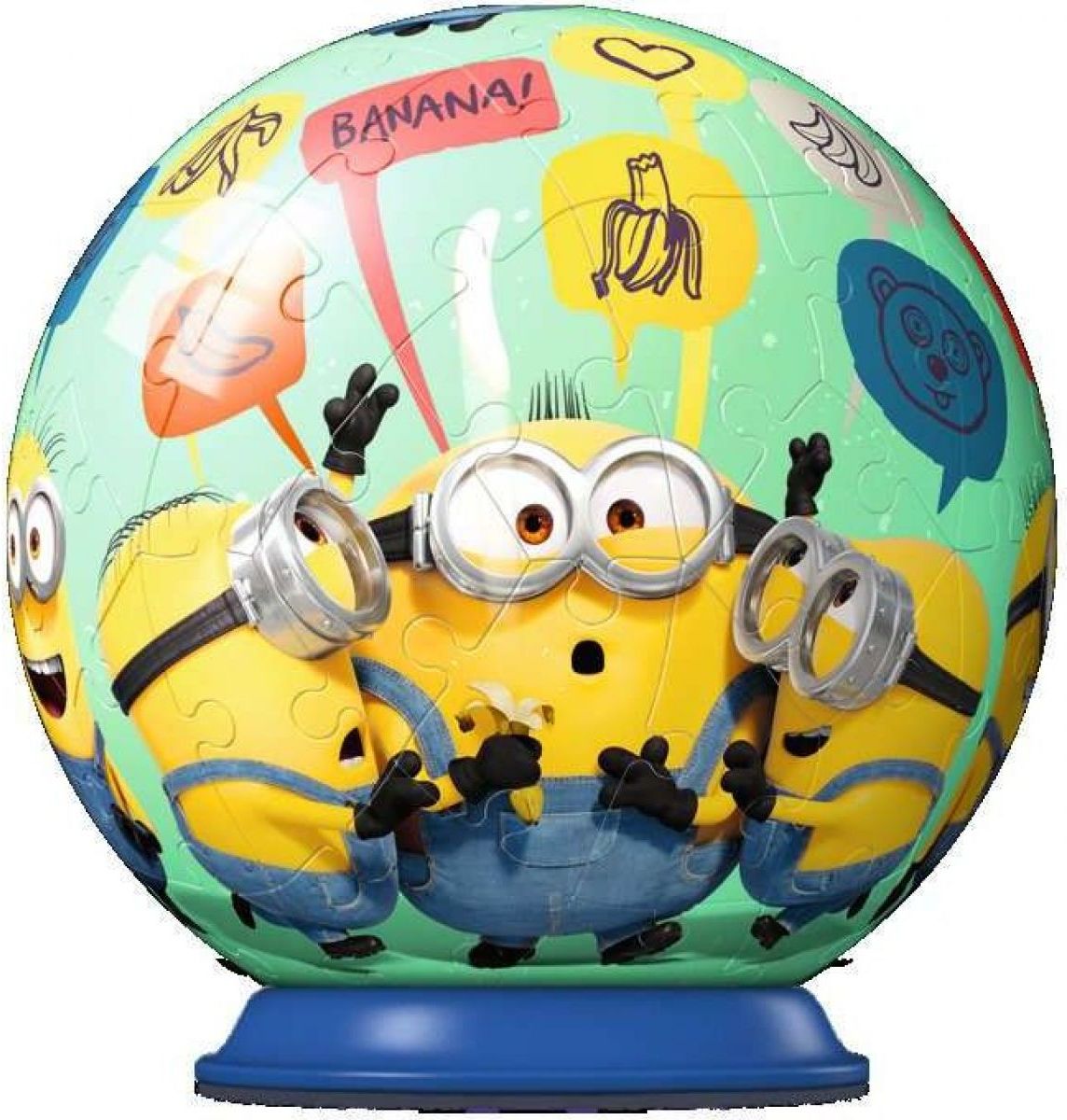 Ravensburger 3D Puzzle Puzzle-Ball Mimoni II. 72 dílků - obrázek 1