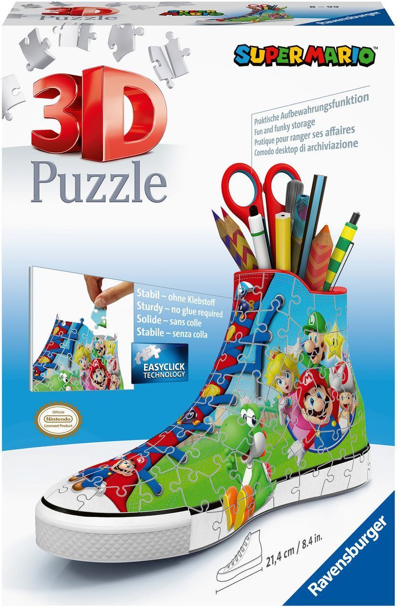 Ravensburger 3D Puzzle Kecka Super Mario 108 dílků - obrázek 1