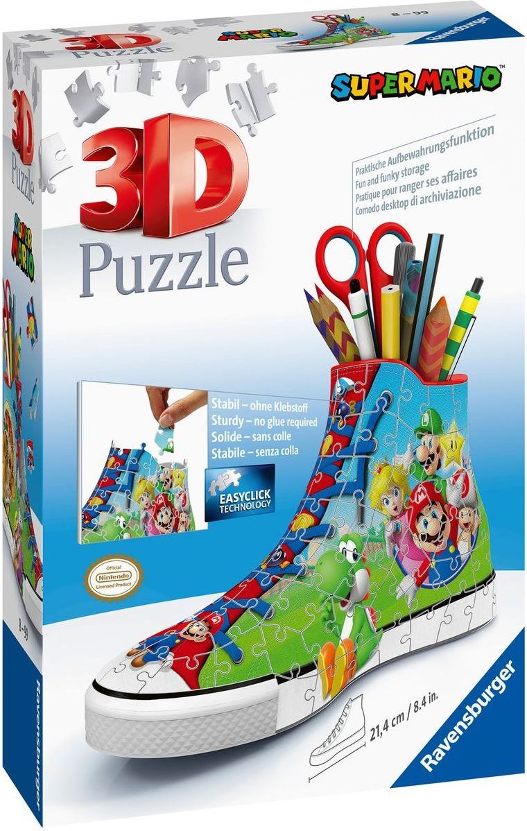 Ravensburger 3D Puzzle Kecka Super Mario 108 dílků - obrázek 2