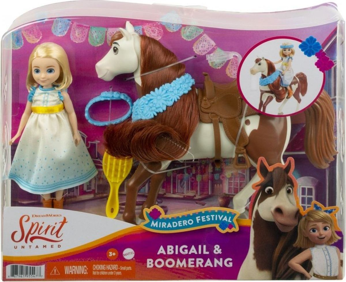 Mattel Spirit festival panenka a koník Abigail a Boomerang - obrázek 6