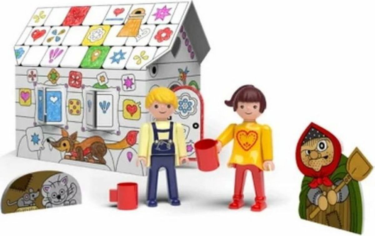 Igráček Perníková chaloupka kreativní set s pohádkou - obrázek 2