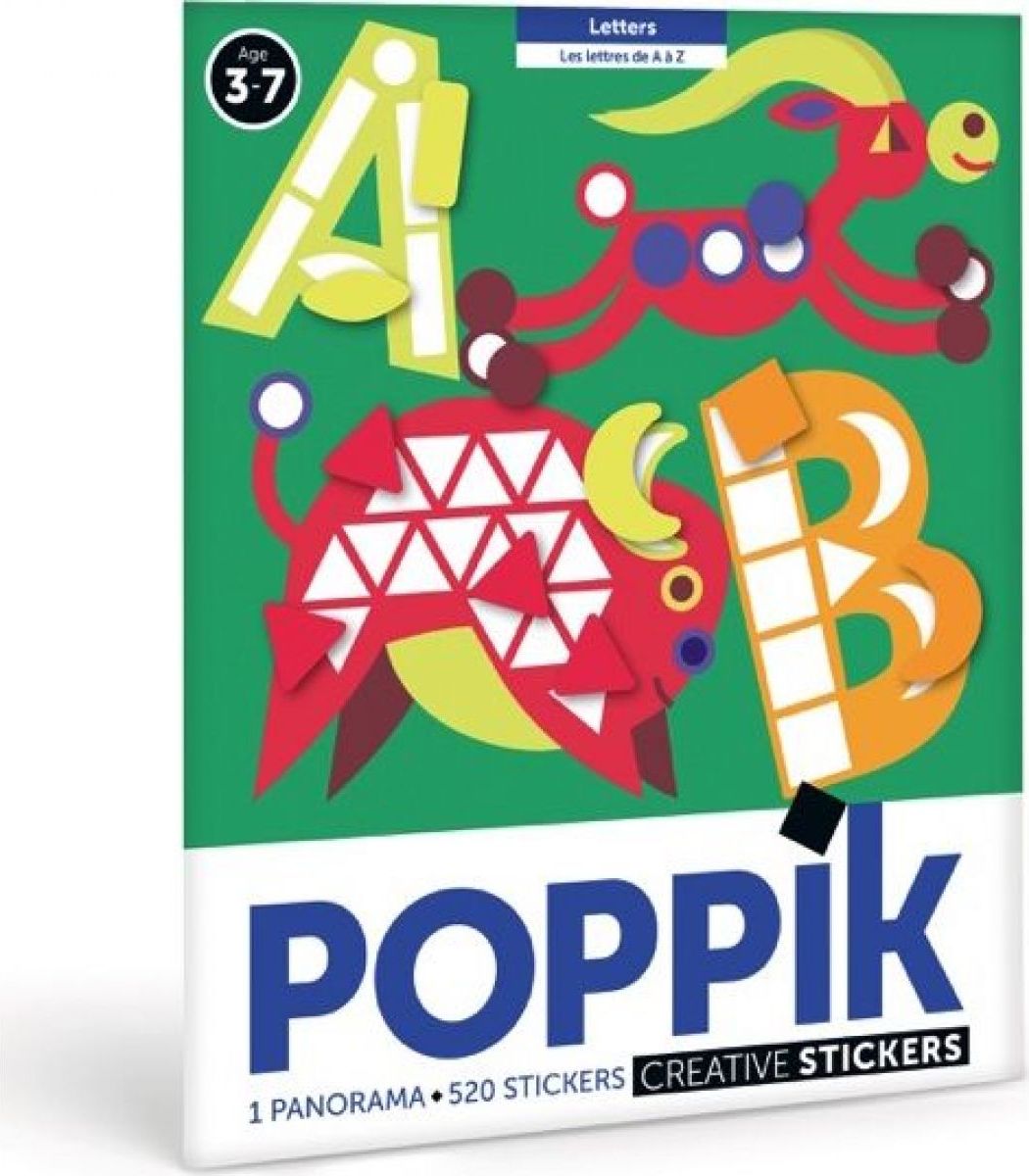 Poppik Samolepkové panorama Abeceda - obrázek 1