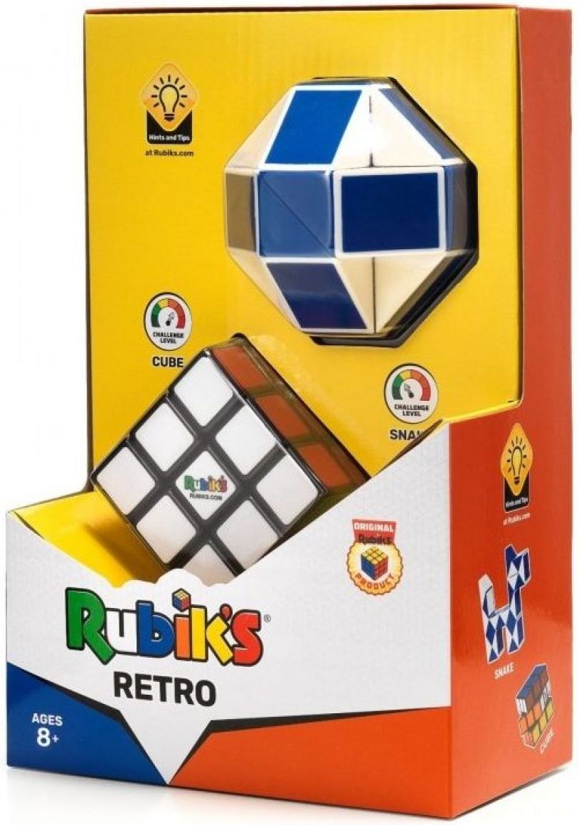 Spin Master Rubikova kostka sada Retro 3 x 3 a Twist - obrázek 4