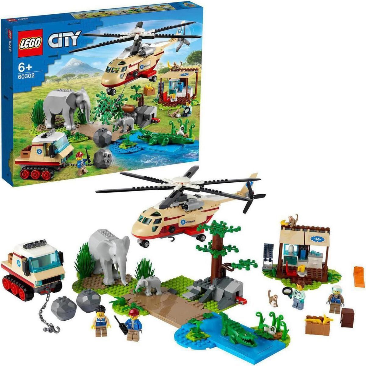 LEGO® City 60302 Záchranná operace v divočině - obrázek 1