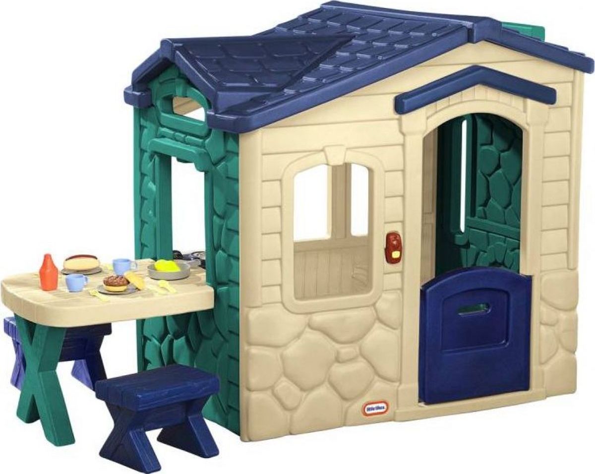 Little Tikes Domek s piknikovým stolkem - Džungle - obrázek 1