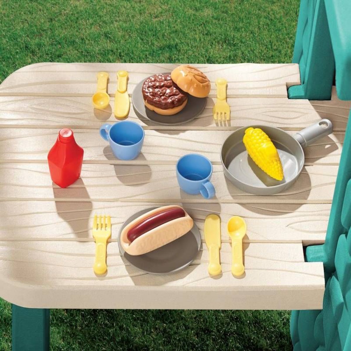 Little Tikes Domek s piknikovým stolkem - Džungle - obrázek 3