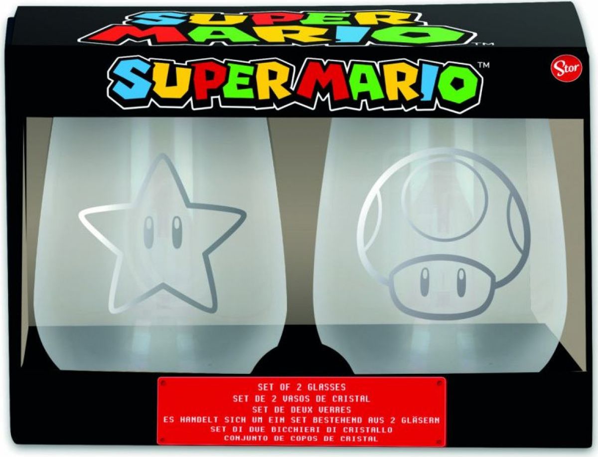Epee Sada sklenic Super Mario - obrázek 2