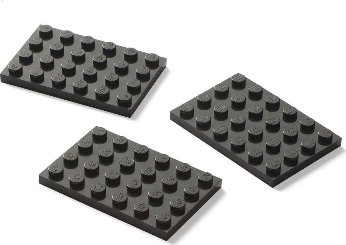 LEGO® Organizér se třemi zásuvkami tmavě šedý - obrázek 3